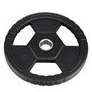 TOH15 CZARNY TALERZ OLIMPIJSKI OGUMOWANY 15 KG HMS