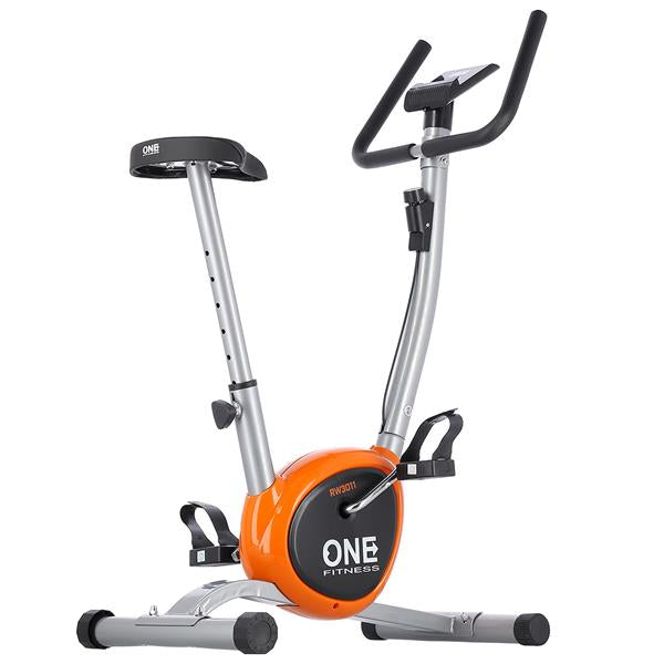 RW3011 SILVER-ORANGE ONE FITNESS MECHANICAL BIKE