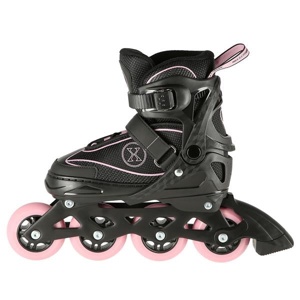 NA11008 BLACK-PURPLE SIZE S (31-34) NILS EXTREME INLINE SKATES