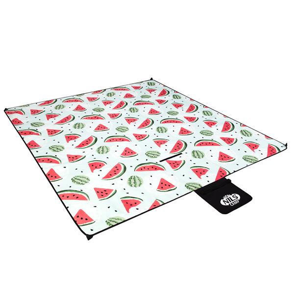 NC2312 WATERMELON PICNIC BLANKET 220×200cm PE + ALU NILS CAMP