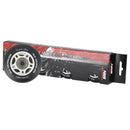 PU 72x24 82A CZARNE MATOWE (4 szt.) + ABEC-9  (8 szt.) ZESTAW NILS EXTREME