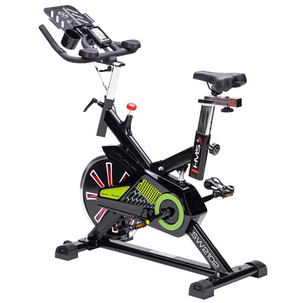 SW2102 LIME SPINING BIKE 15KG HMS