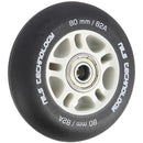 PU 80x24 82A ČERNÁ MATNÁ (4 ks) + ABEC-9 (8 ks) NILS EXTREME SET