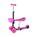 HLB08 3w1 PINK HULAJNOGA DZIECIĘCA NILS FUN