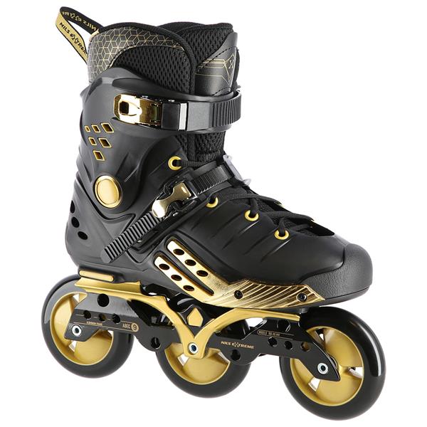 NA20006 BLACK-GOLD SIZE 44 NILS EXTREME SLALOM SKATES