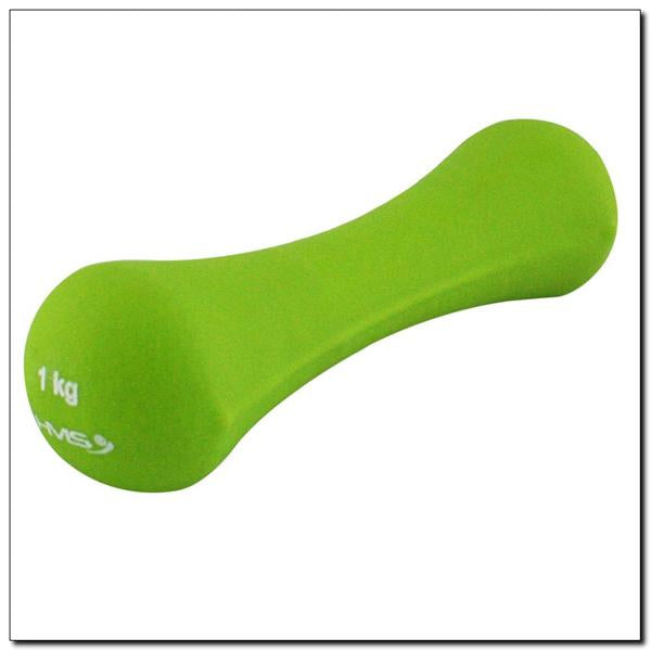 17025 Litinové závaží s neoprenem, hmotnost 1,0 kg, HMS