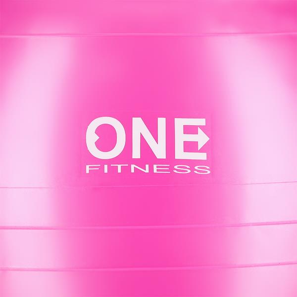 GB10 55CM PINK GYM BALL 10 ONE FITNESS GYM BALL