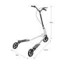 FL180 ČERNO-STŘÍBRNÁ SKÚTR FLIKER NILS EXTREME