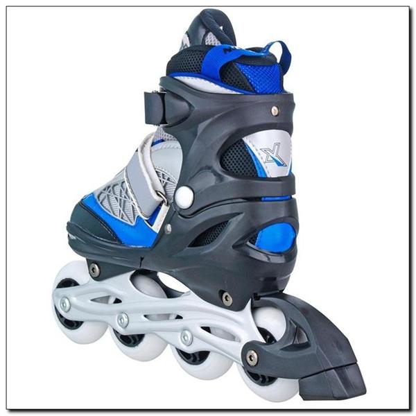 NH616A BLUE SIZE M (34-37) SKATING ROLLERS HOCKEY NILS EXTREME