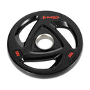 TOX05 BLACK OLYMPIC PLATE RUBBER-COATED 5 KG HMS