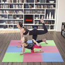 MP10 PUZZLE MAT MULTIPACK GREEN-BLUE-RED 9 ELEMENTS 10MM ONE FITNESS