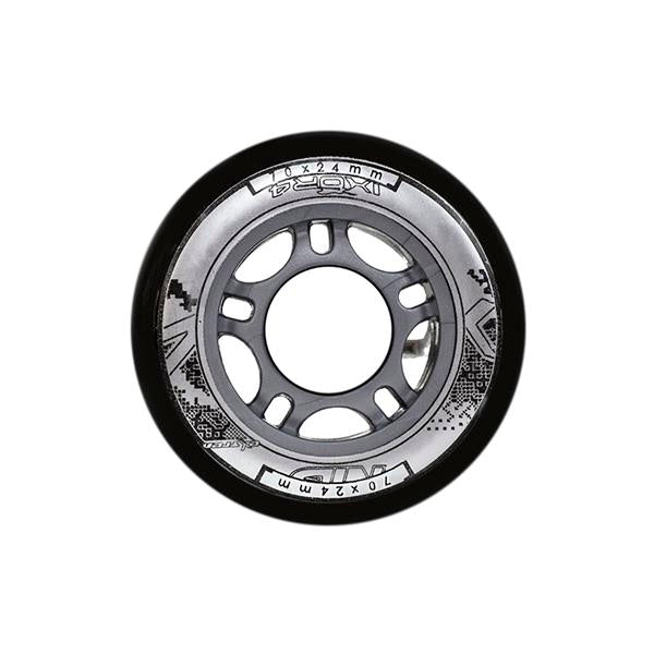 PU 70x24 82A ČERNÁ KOLA (4 ks) NILS EXTREME