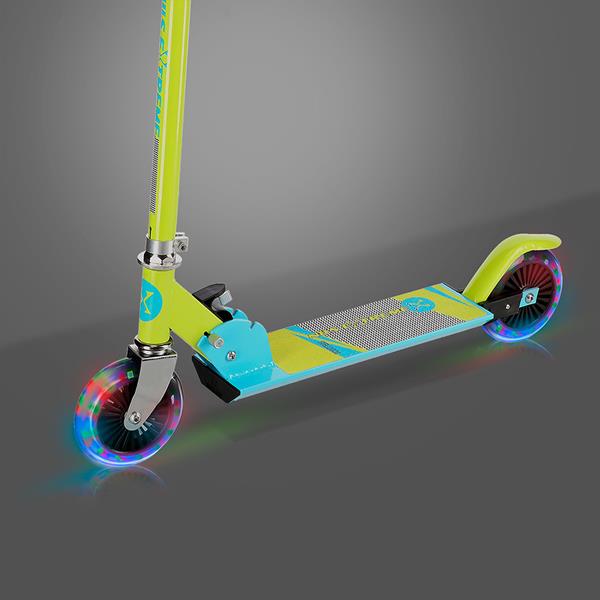 HL776 LIME-BLUE SCOOTER NILS EXTREME