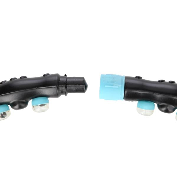 HMS HHP006 BLACK-BLUE Hula Hop masujący z magnesami 98 cm