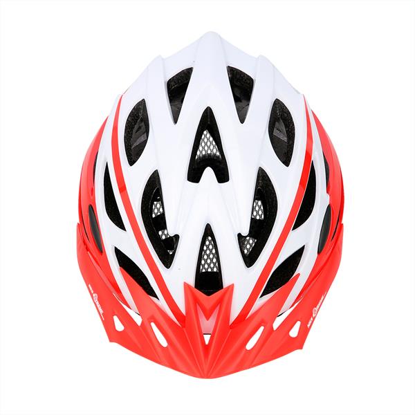 MTW210 WHITE-RED SIZE L (59-65CM) NILS EXTREME HELMET