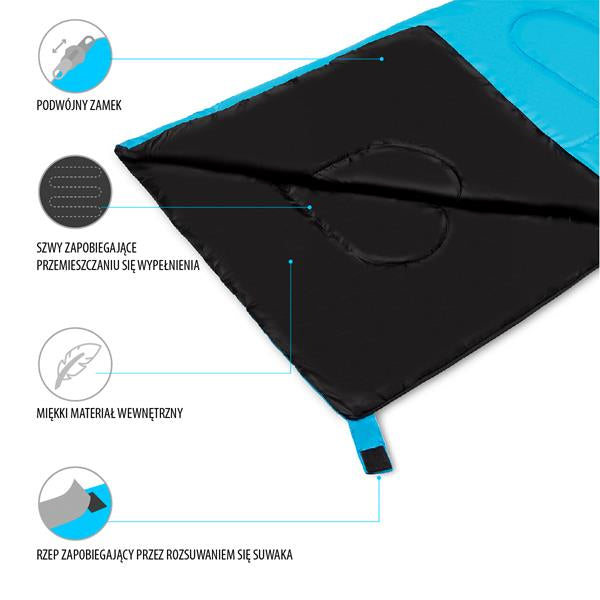 NC2002 MODRÝ SPACÍ PYTEL NILS CAMP