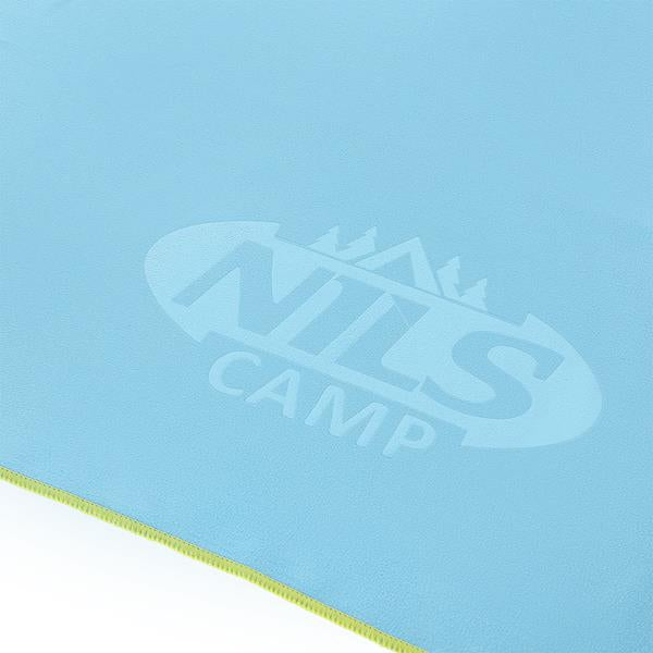 NCR12 LIGHT BLUE MICROFIBER TOWEL 180x100 cm NILS CAMP