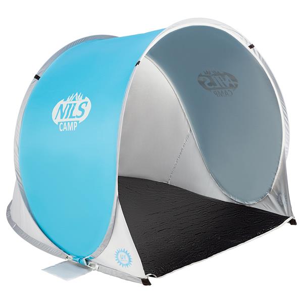 NC3173 BLUE-GREY SELF-EXTENDING BEACH TENT NILS CAMP FLOOR