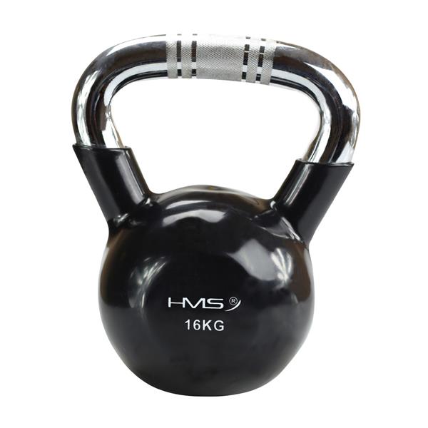KTC12 BLACK CHROME KNURLED KETTLEBELL HANDLE CAST IRON HMS