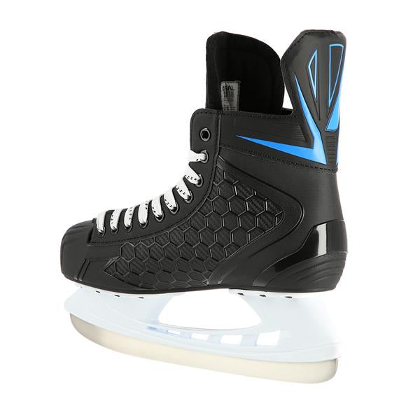 NH8588 BLACK/BLUE SIZE 44 NILS EXTREME HOCKEY SKATES