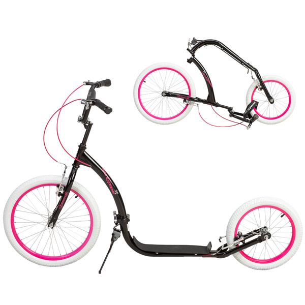 WH227F PINK 20/16 FOLDABLE SCOOTER NILS EXTREME"