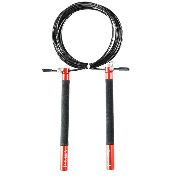 SK54 BLACK/RED SPEED SKIPPING ROPE HMS