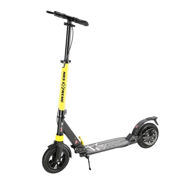 HM208T BLACK-YELLOW SCOOTER WITH DISC BRAKE NILS EXTREME