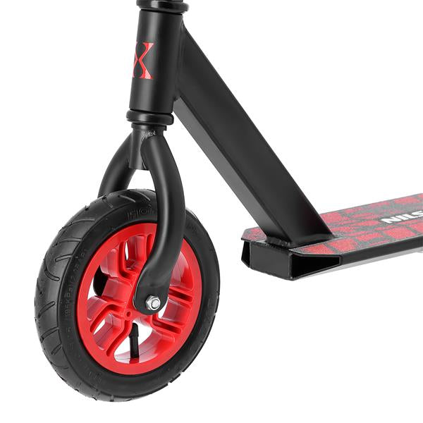 HC020 RED SCOOTER WITH PUMPED WHEELS NILS EXTREME