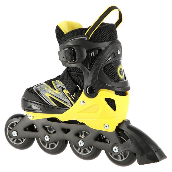 NA11010 BLACK-YELLOW SIZE L (39-42) NILS EXTREME INLINE SKATES