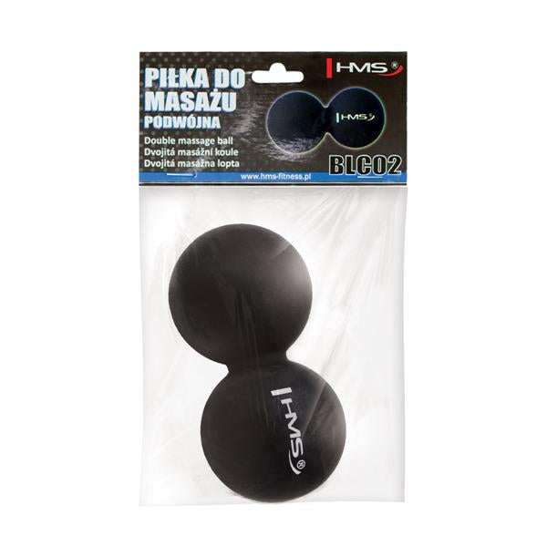 BLC02 LACROSSE DOUBLE MASSAGE BALL HMS