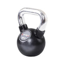 KGC06 CHROME RUBBER-COATED KETTLEBELL HANDLE CAST IRON HMS