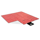 NC2311 KOC PIKNIKOWY BIAŁO-CZERWONY 200x200 CM PE + ALU NILS CAMP