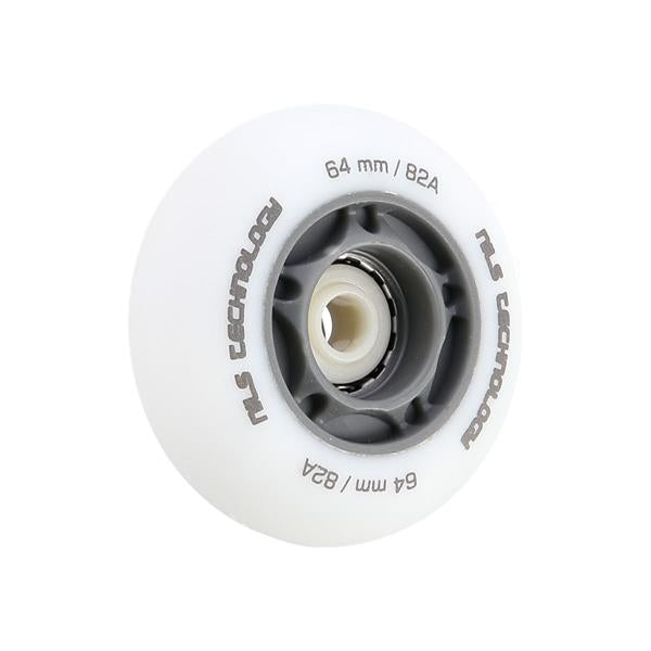 PU 64x24 82A LED-3 WHITE WHEELS (4 pcs.) NILS EXTREME