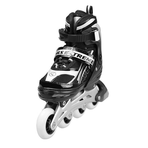 NA1123 A BLACK SIZE L(39-42) NILS EXTREME INLINE SKATES