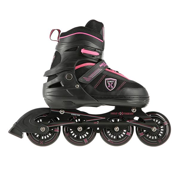 NA19088 BLACK-PINK SIZE L (39-42) NILS EXTREME INLINE SKATES