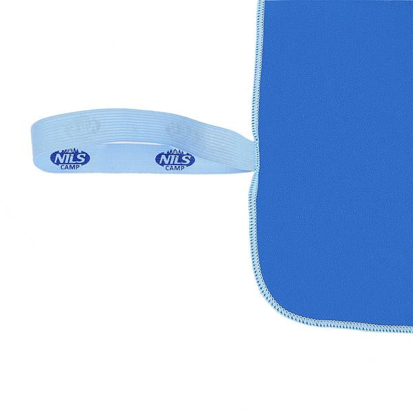 NCR12 BLUE MICROFIBER TOWEL 180x100 cm NILS CAMP