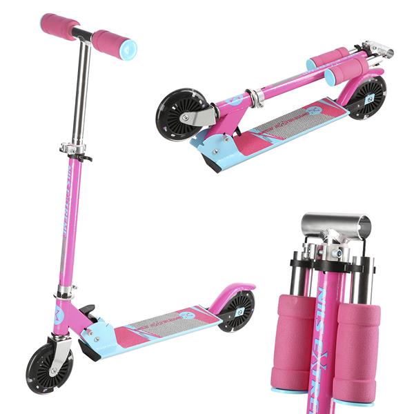 HL776 PINK-BLUE SCOOTER NILS EXTREME