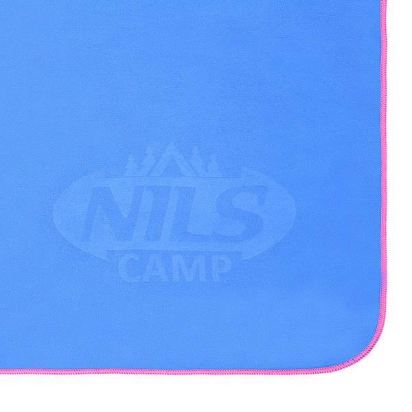 NCR13 BLUE MICROFIBER TOWEL 200X90 cm NILS CAMP