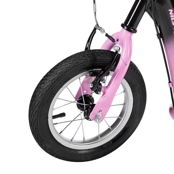 WH113N PINK 12 SCOOTER WITH PUMPED WHEELS NILS EXTREME"