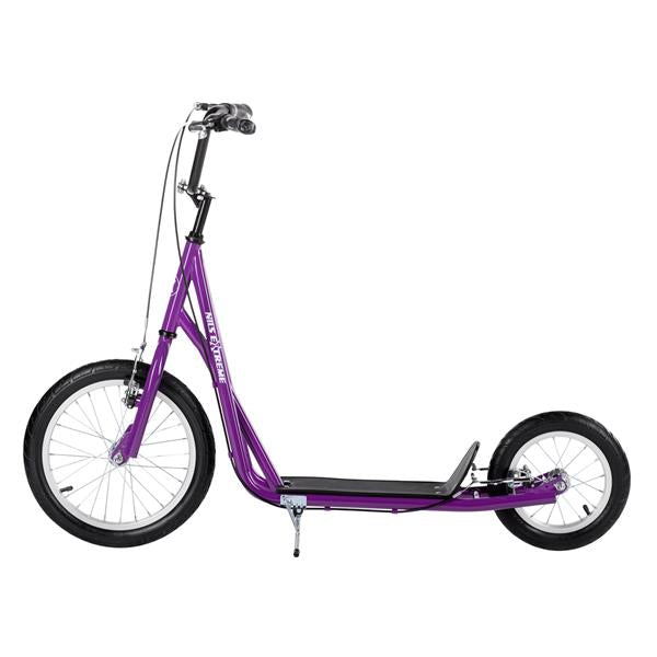 WH119 VIOLET 16/12'' SCOOTER WITH PUMPED WHEELS NILS EXTREME