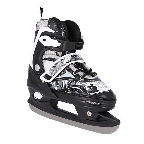 NH10927 A 2in1 BLACK SIZE S(31-34) SKATING BLADES WITH HOCKEY BOARD NILS EXTREME