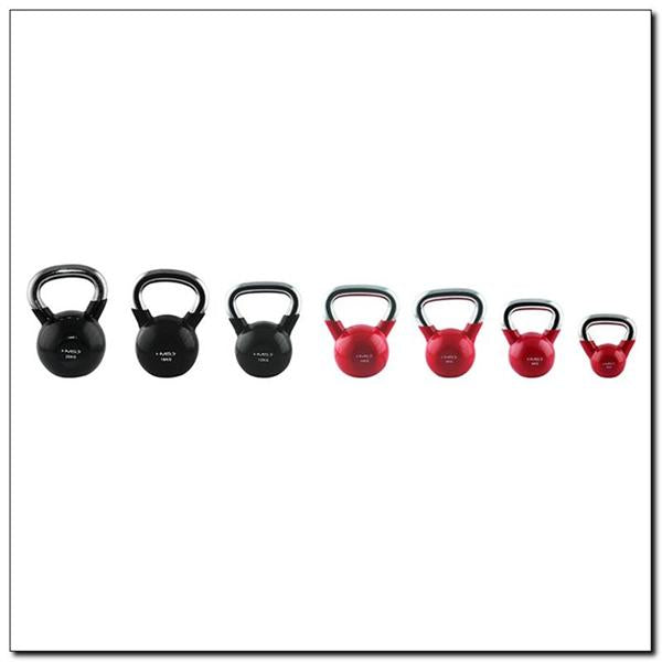 KTC04 RED CHROME KETTLEBELL HANDLE CAST IRON HMS