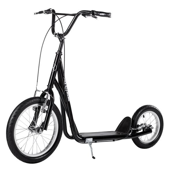 WH119 BLACK 16/12'' SCOOTER WITH PUMPED WHEELS NILS EXTREME