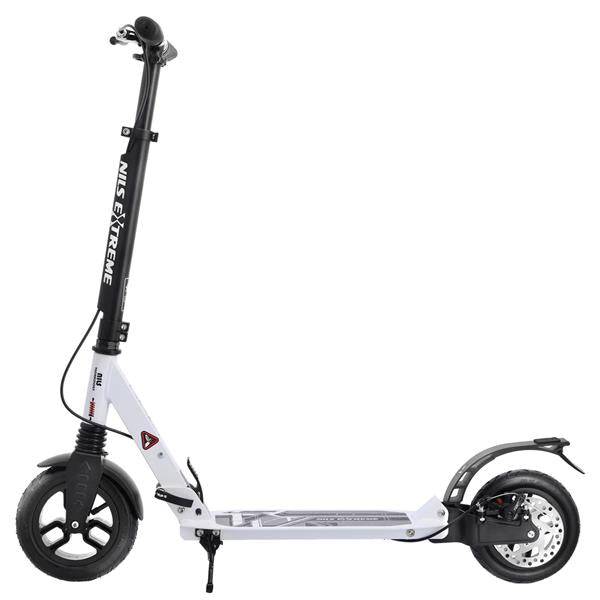 HM208T WHITE SCOOTER WITH DISC BRAKE NILS EXTREME