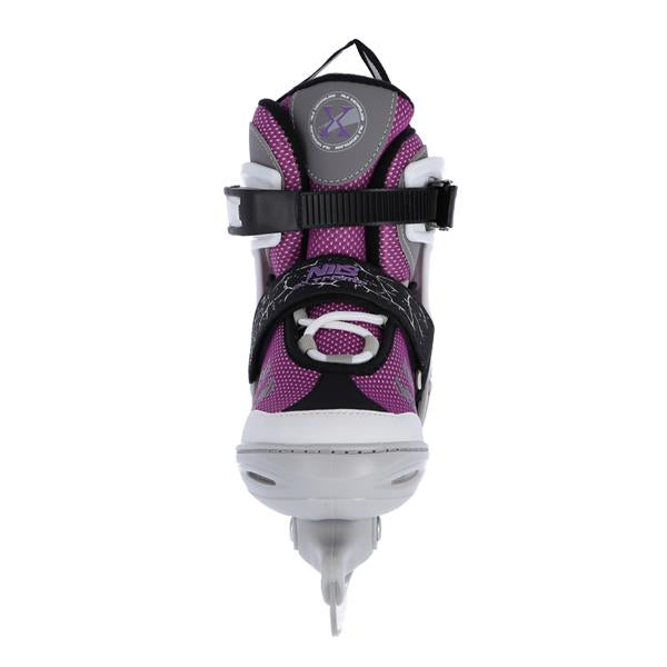 NH11603 A PURPLE SIZE XS(27-30) NILS EXTREME HOCKEY SKATES