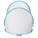 NC3173 ŠEDOVĚ-TYRKÝZOVÝ SAMOROZDOBNÝ PLÁŽOVÝ STAN NILS CAMP FLOOR