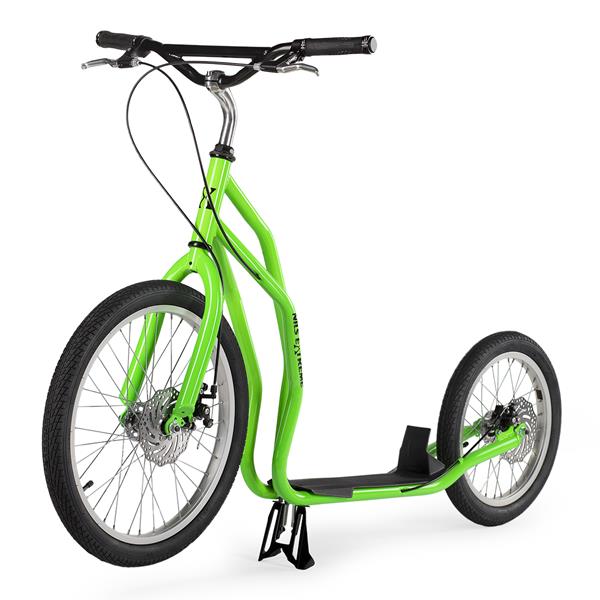 WH206T GREEN 20/16 SCOOTER WITH PUMPED WHEELS NILS EXTREME"