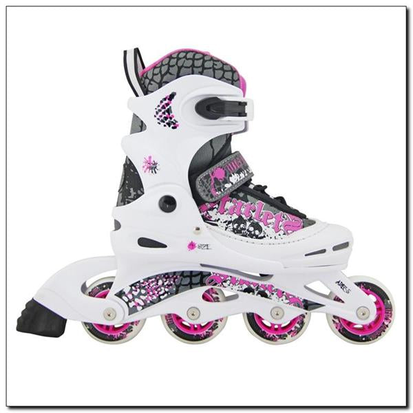 NJ2117 A PINK SIZE S (30-33) NILS EXTREME INLINE SKATES