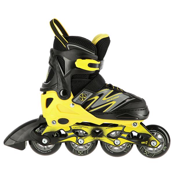 NA11010 BLACK-YELLOW SIZE S (31-34) NILS EXTREME INLINE SKATES