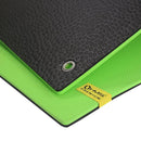 MFK03 GREEN-BLACK CLUB FITNESS MAT WITH HOLES HMS PREMIUM